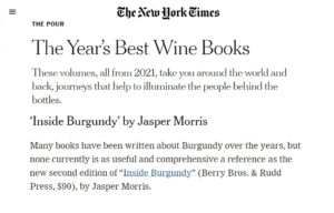 The New York Times Best Wine Book 2021 – Inside Burgundy 2